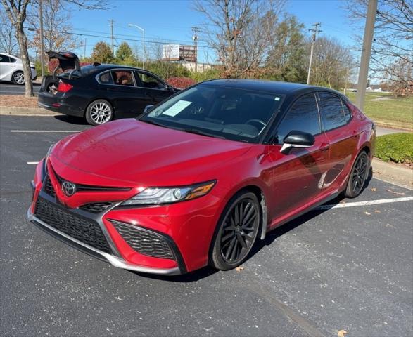 used 2021 Toyota Camry car, priced at $29,987