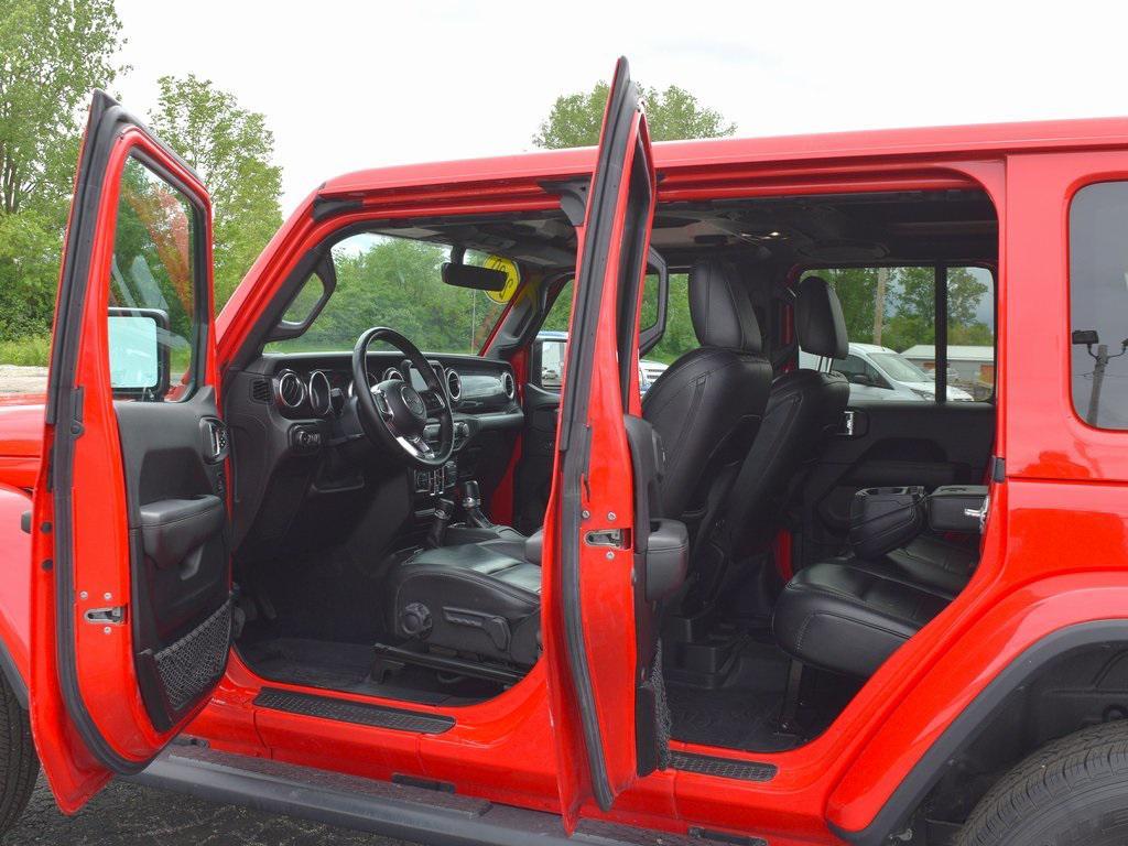 used 2020 Jeep Wrangler Unlimited car, priced at $32,312