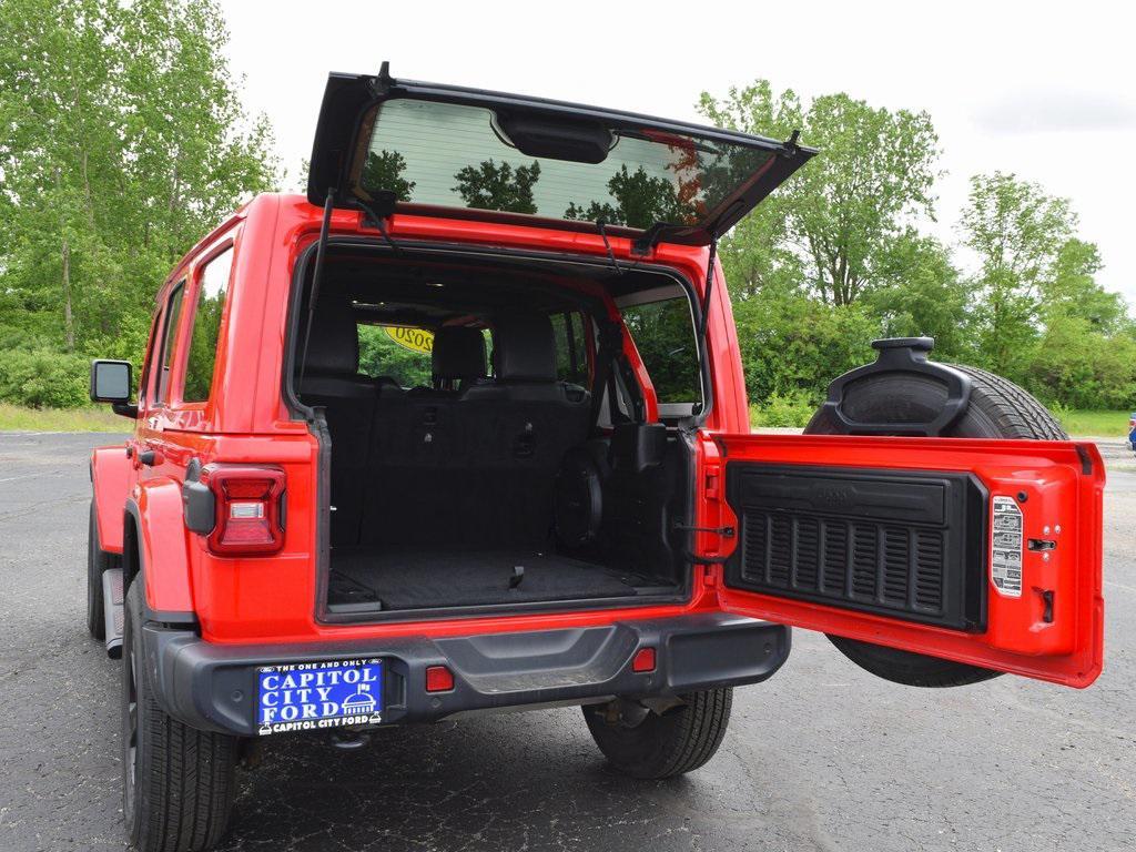used 2020 Jeep Wrangler Unlimited car, priced at $32,312