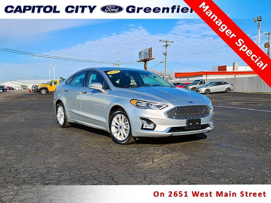 used 2019 Ford Fusion Energi car, priced at $18,888