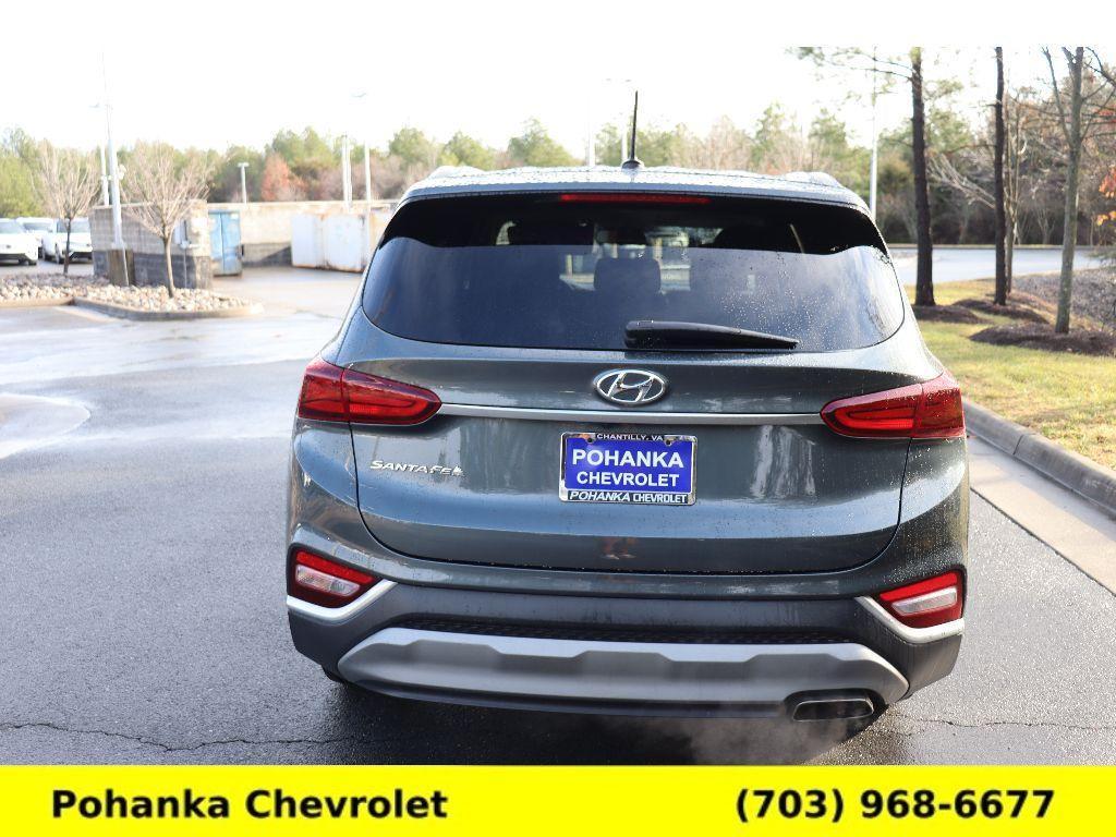 used 2020 Hyundai Santa Fe car, priced at $18,899