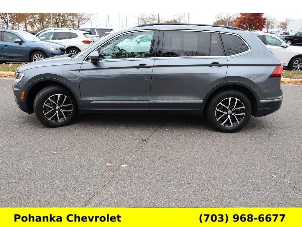 used 2021 Volkswagen Tiguan car, priced at $19,699