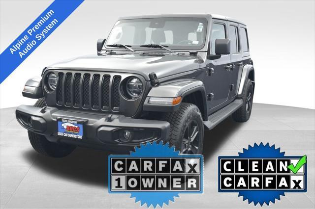 used 2021 Jeep Wrangler Unlimited car, priced at $33,777