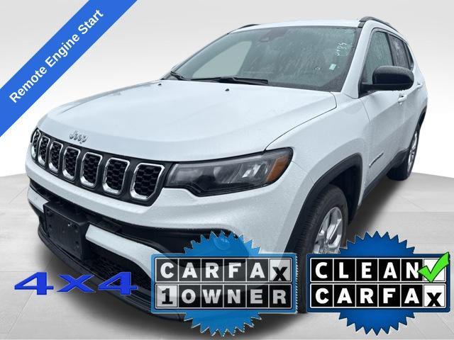 used 2024 Jeep Compass car, priced at $25,297
