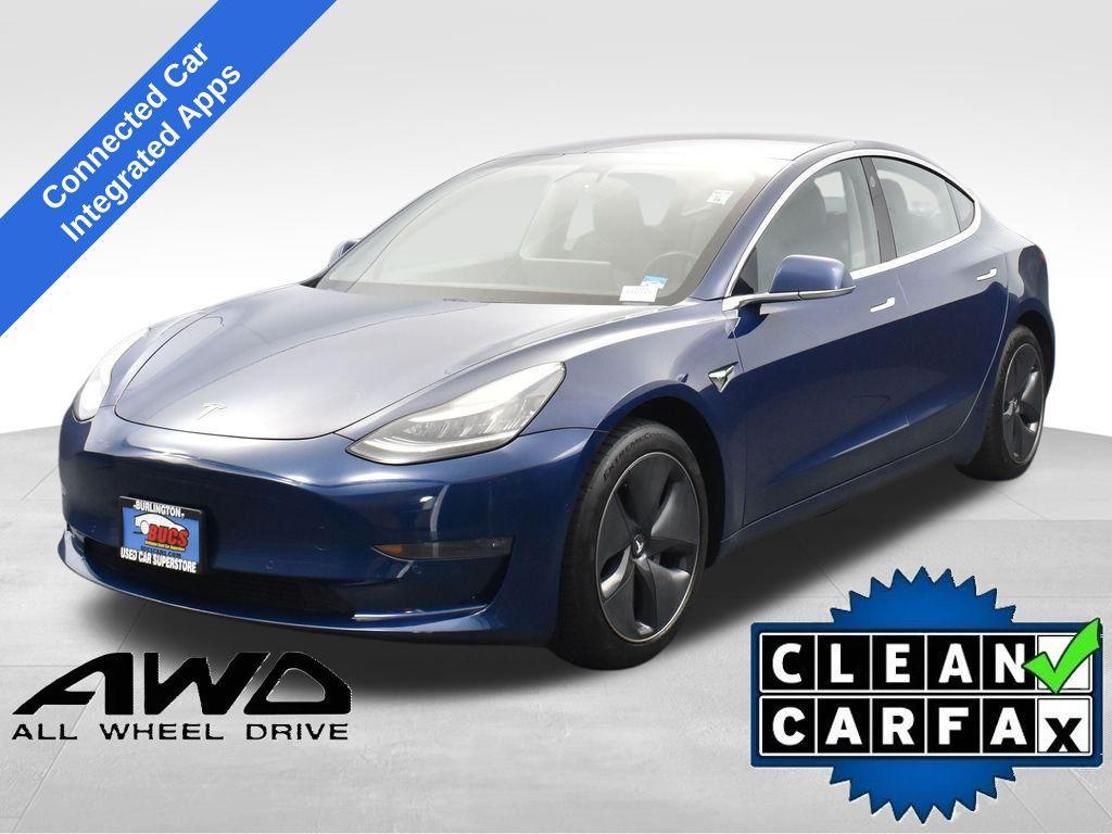 used 2018 Tesla Model 3 car, priced at $23,499