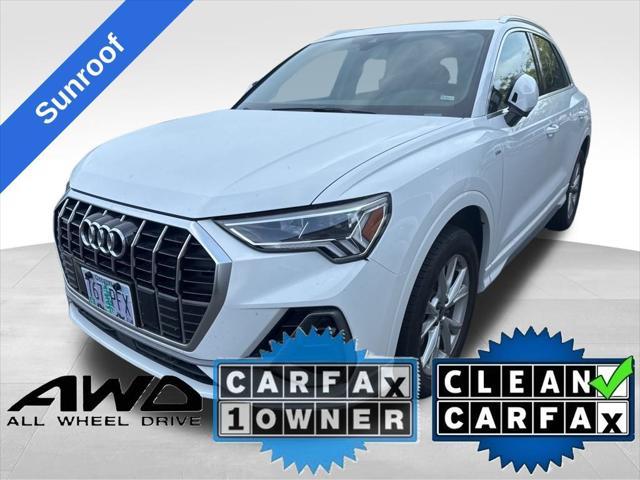 used 2023 Audi Q3 car, priced at $28,447