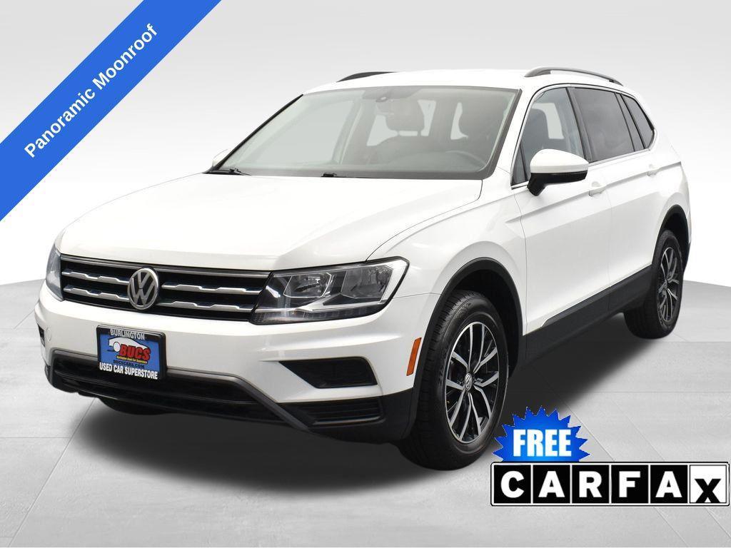 used 2021 Volkswagen Tiguan car, priced at $17,699