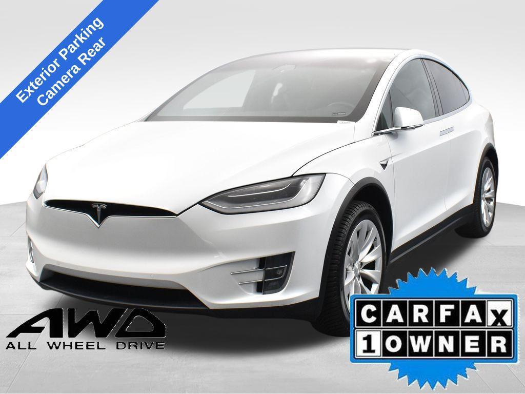 used 2021 Tesla Model X car, priced at $36,499