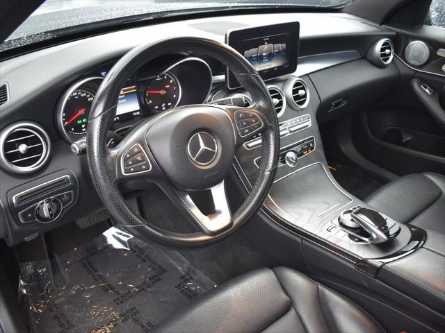 used 2015 Mercedes-Benz C-Class car, priced at $18,495