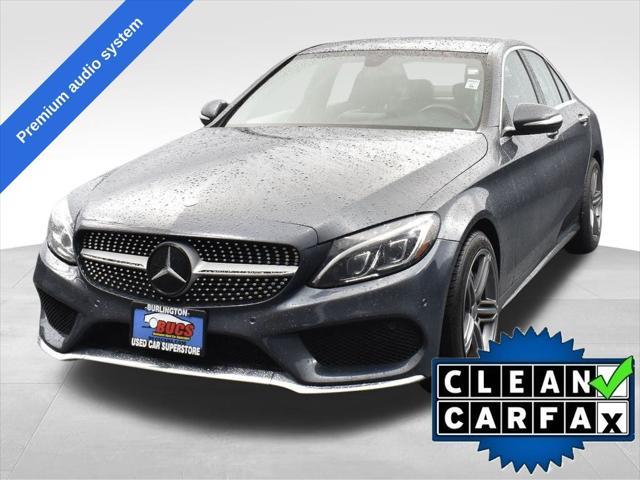 used 2015 Mercedes-Benz C-Class car, priced at $18,495