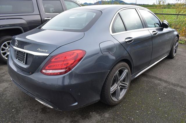 used 2015 Mercedes-Benz C-Class car, priced at $18,995