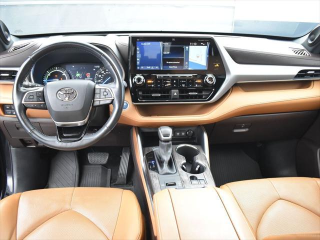 used 2021 Toyota Highlander Hybrid car, priced at $41,995