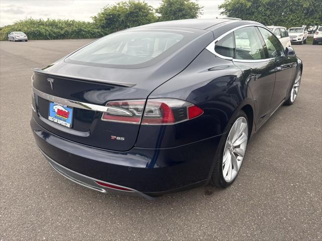 used 2013 Tesla Model S car, priced at $17,899