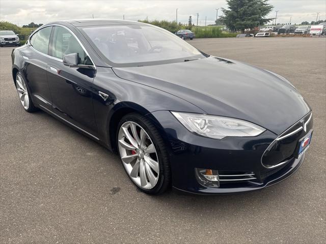 used 2013 Tesla Model S car, priced at $17,899