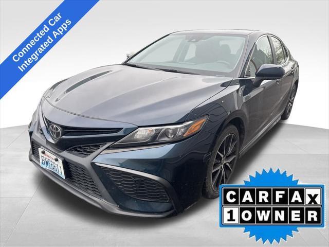 used 2021 Toyota Camry car, priced at $23,177