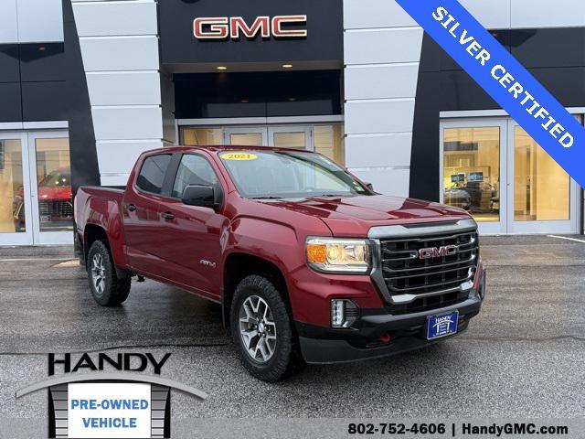 used 2021 GMC Canyon car, priced at $32,598
