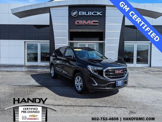 used 2021 GMC Terrain car, priced at $23,998