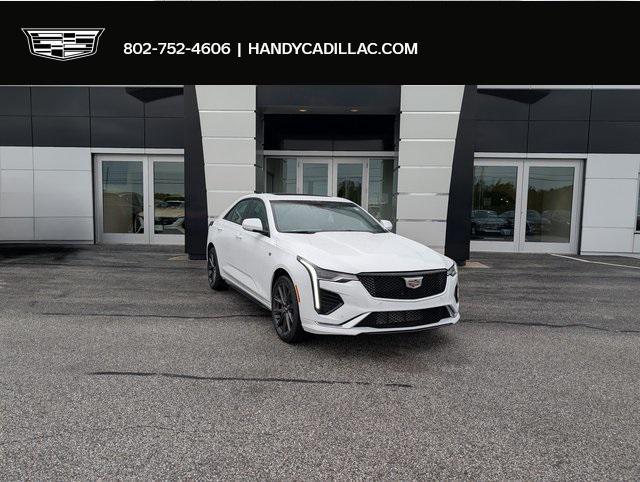 new 2025 Cadillac CT4 car, priced at $49,135