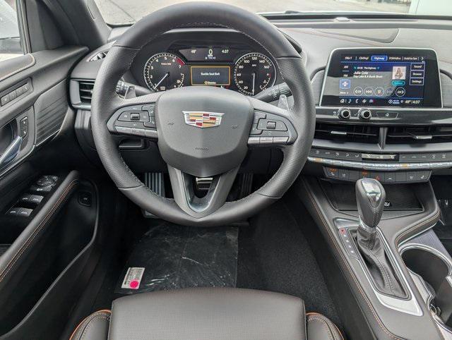 new 2025 Cadillac CT4 car, priced at $49,135