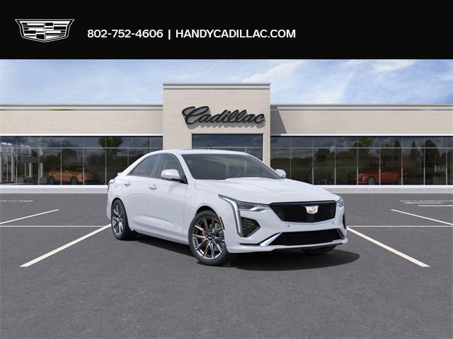 new 2025 Cadillac CT4 car, priced at $49,135