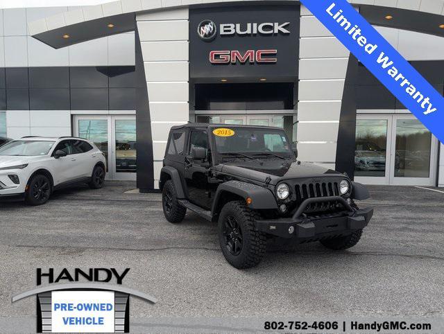 used 2015 Jeep Wrangler car, priced at $19,898