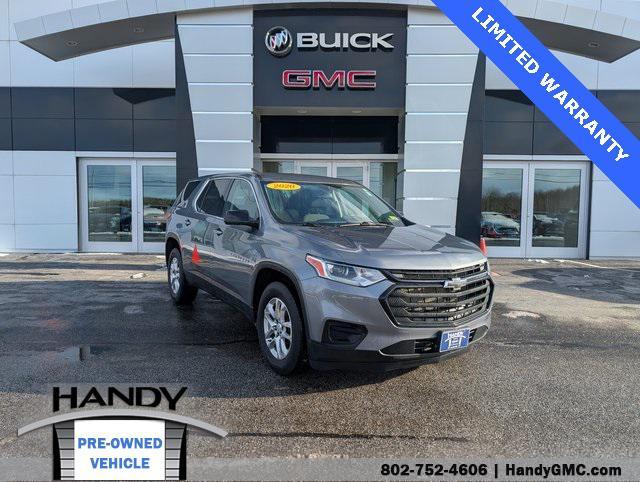 used 2020 Chevrolet Traverse car, priced at $14,798