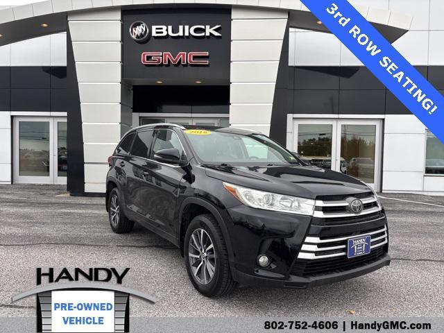 used 2018 Toyota Highlander car, priced at $23,798