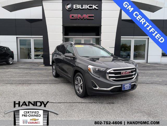 used 2021 GMC Terrain car, priced at $22,998