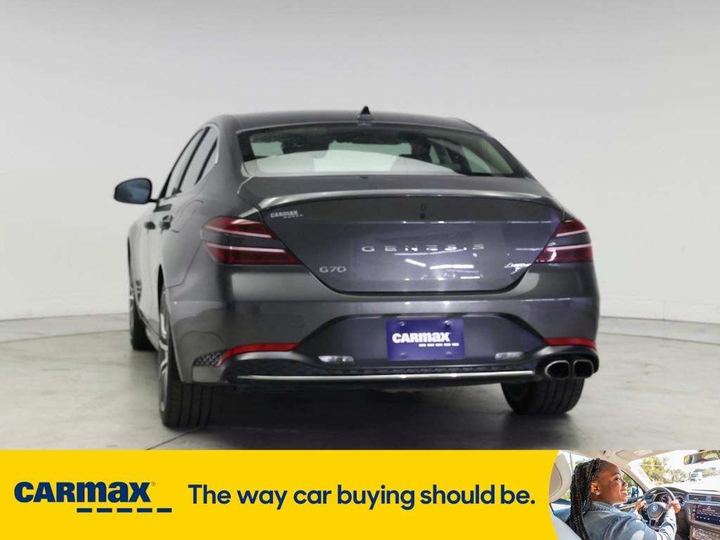 used 2023 Genesis G70 car, priced at $25,998