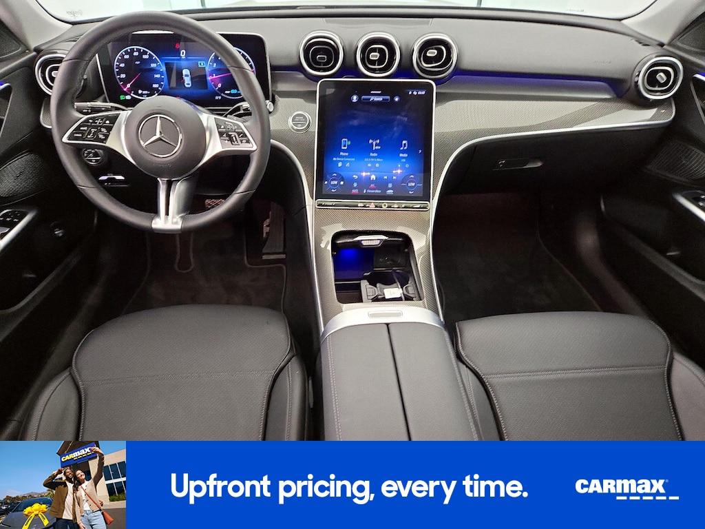 used 2022 Mercedes-Benz C-Class car, priced at $35,998