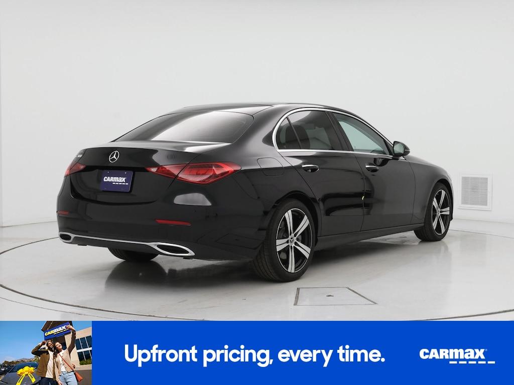 used 2022 Mercedes-Benz C-Class car, priced at $35,998