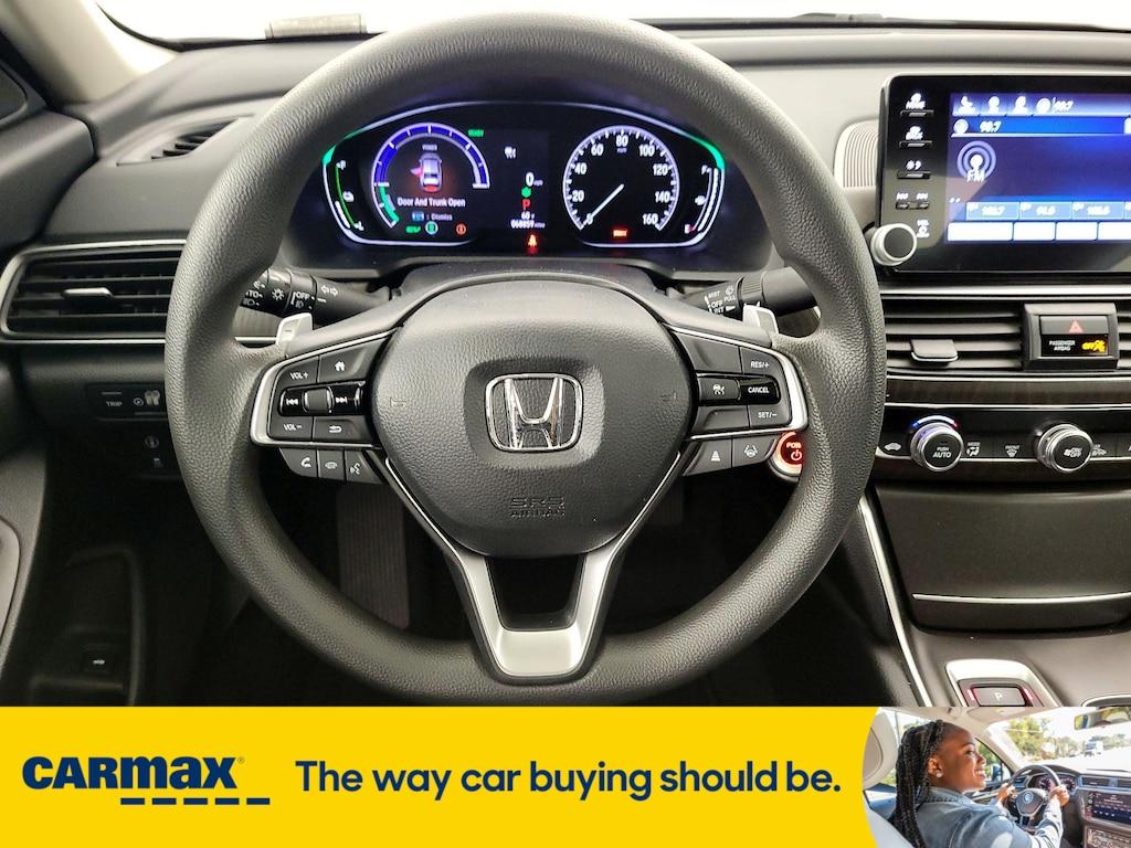 used 2021 Honda Accord Hybrid car, priced at $24,998