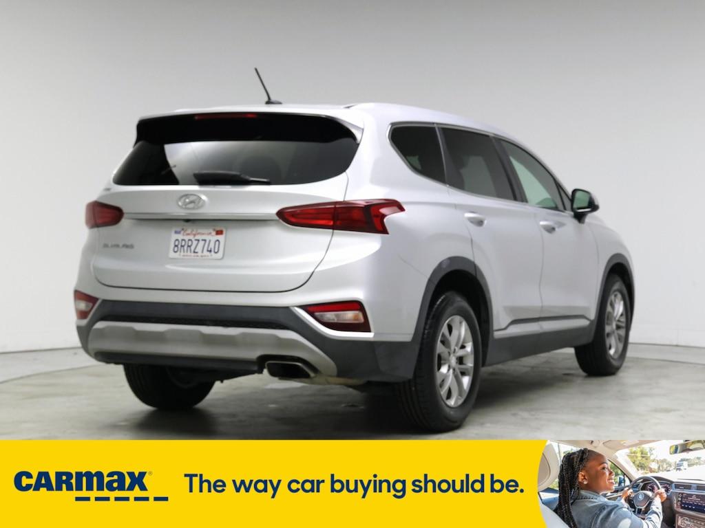 used 2019 Hyundai Santa Fe car, priced at $14,998