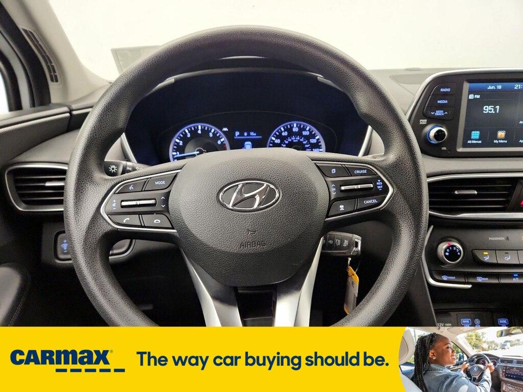 used 2019 Hyundai Santa Fe car, priced at $14,998