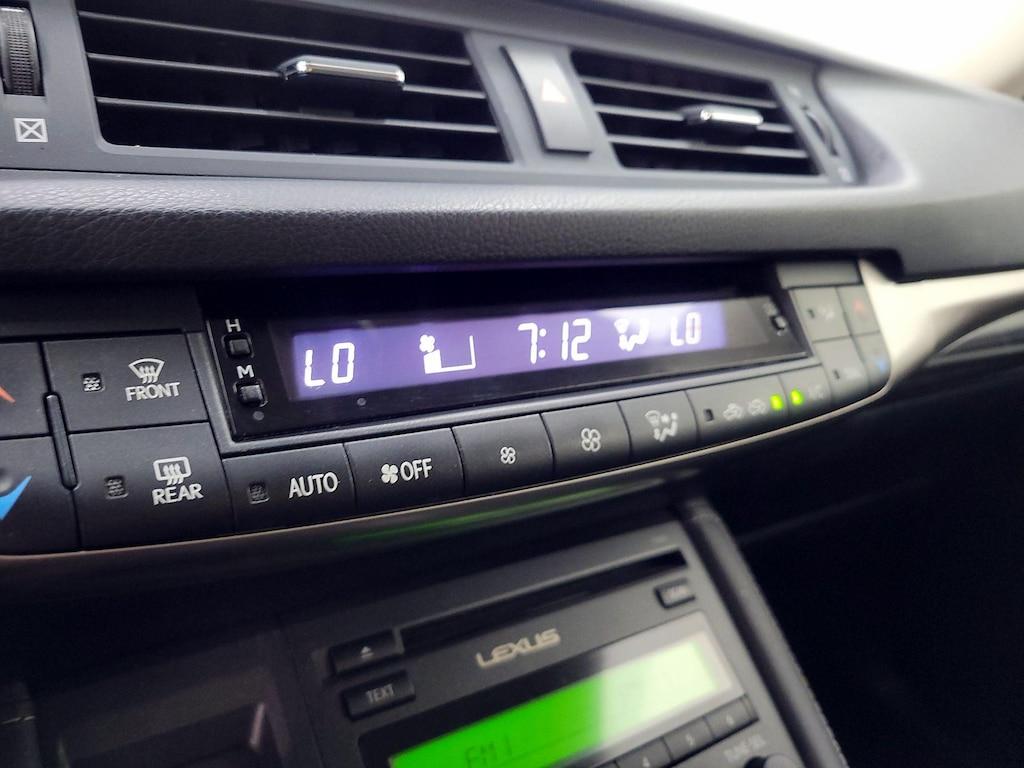 used 2016 Lexus CT 200h car, priced at $17,998