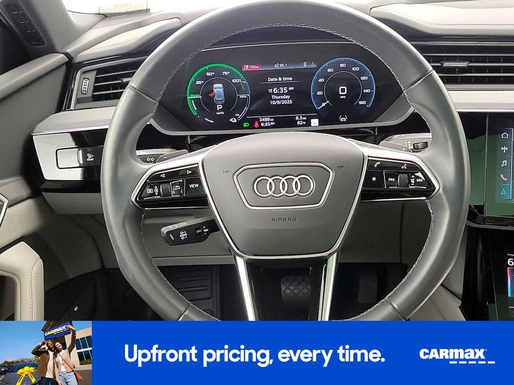 used 2024 Audi Q8 e-tron car, priced at $49,998