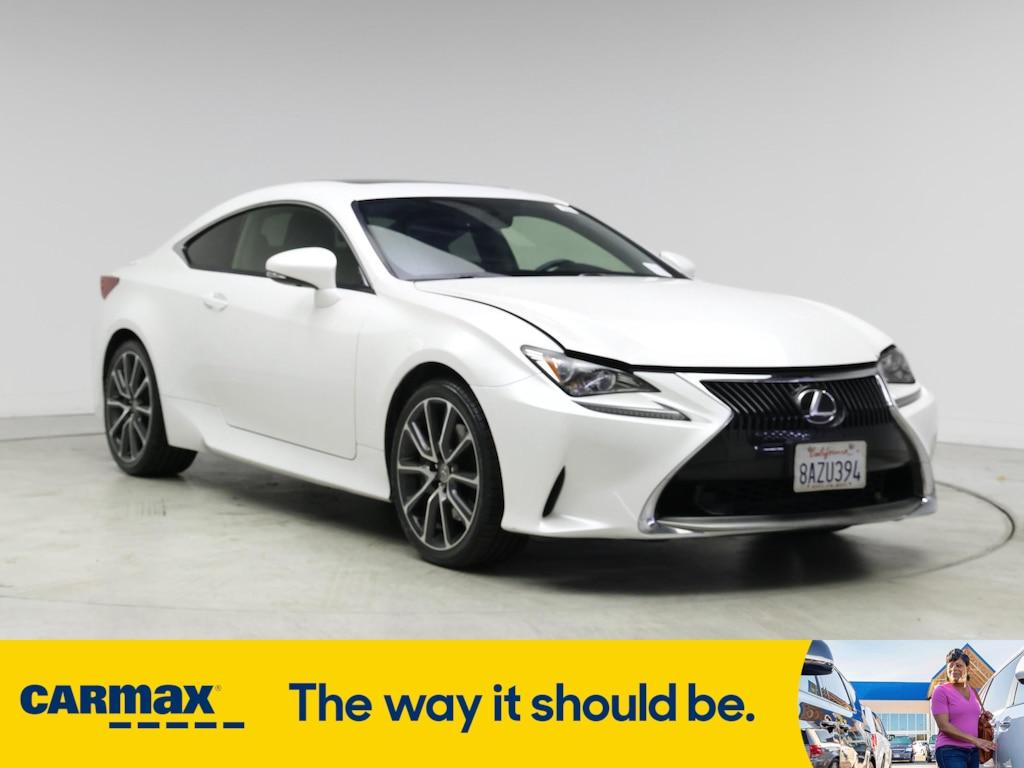 used 2017 Lexus RC 200t car, priced at $22,998
