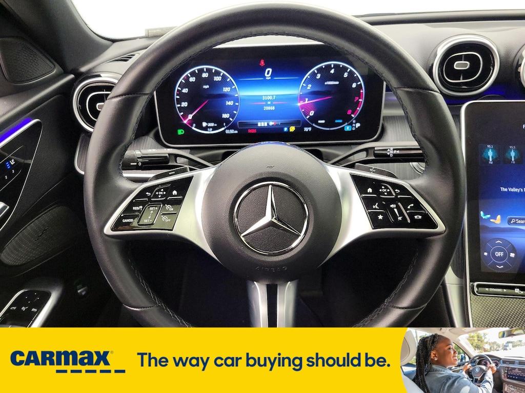 used 2024 Mercedes-Benz C-Class car, priced at $36,998