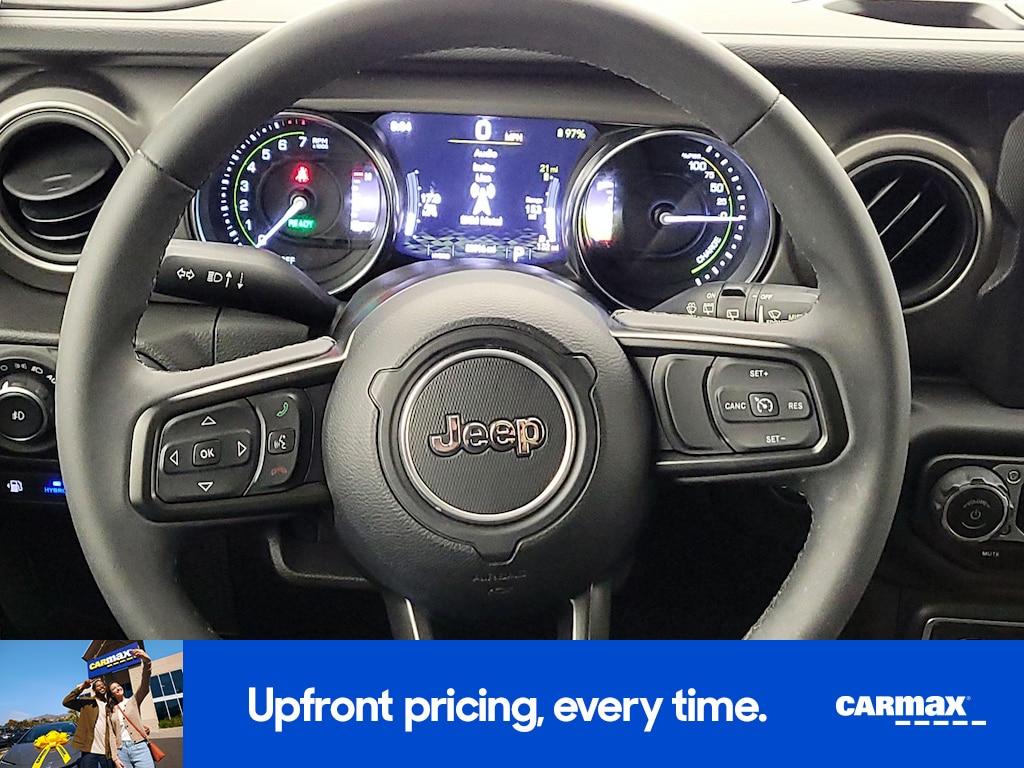 used 2023 Jeep Wrangler 4xe car, priced at $33,998