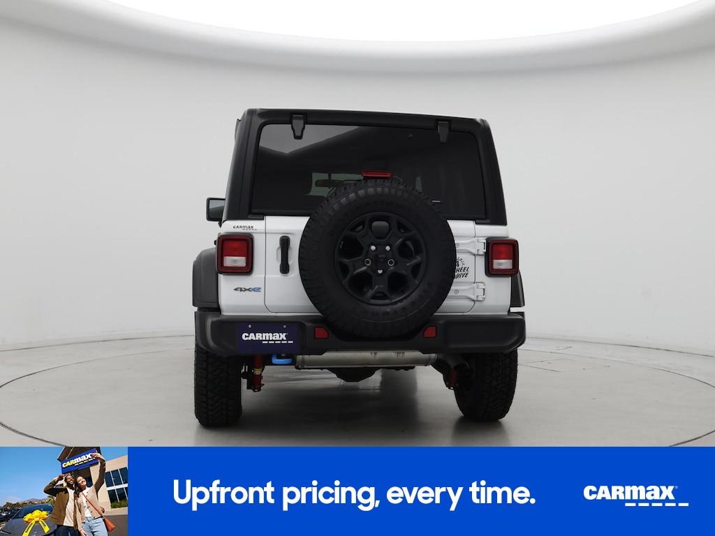 used 2023 Jeep Wrangler 4xe car, priced at $33,998
