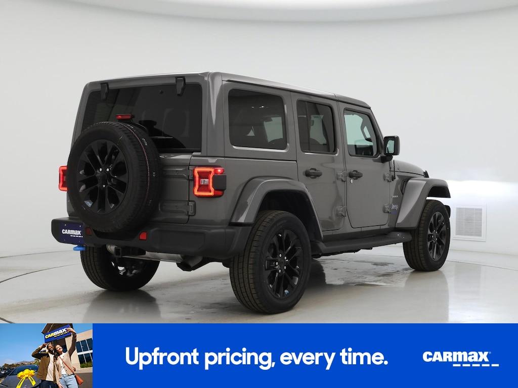 used 2022 Jeep Wrangler Unlimited 4xe car, priced at $34,998