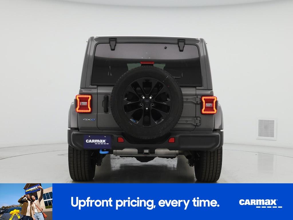 used 2022 Jeep Wrangler Unlimited 4xe car, priced at $34,998