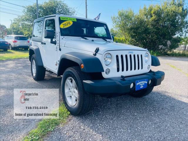 used 2016 Jeep Wrangler car, priced at $18,750