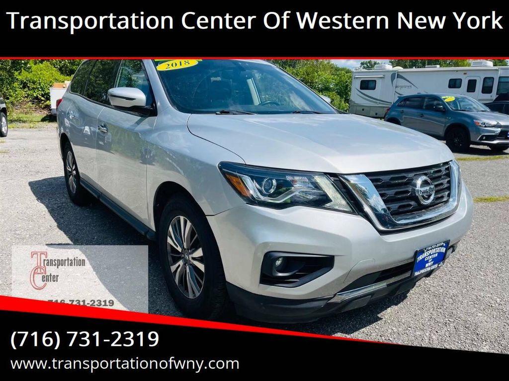 used 2018 Nissan Pathfinder car, priced at $11,475