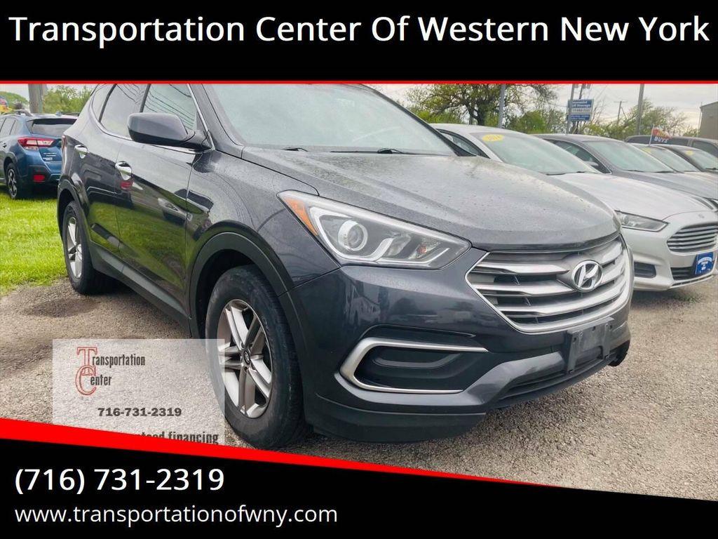 used 2018 Hyundai Santa Fe Sport car, priced at $10,445