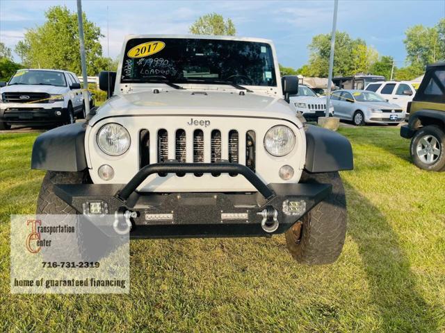 used 2017 Jeep Wrangler Unlimited car, priced at $19,980