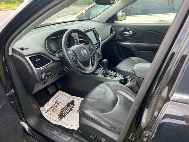 used 2019 Jeep Cherokee car, priced at $15,380