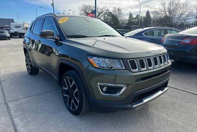 used 2018 Jeep Compass car, priced at $16,595