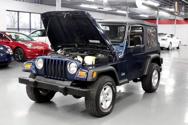 used 2002 Jeep Wrangler car, priced at $6,999