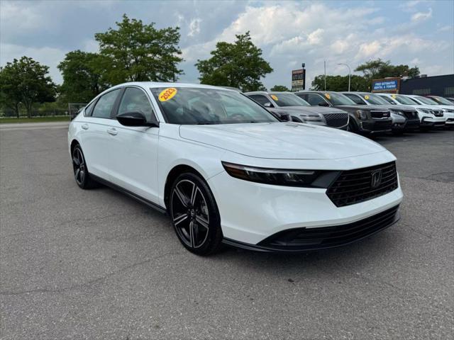 used 2023 Honda Accord Hybrid car, priced at $21,995